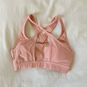 MAIA ACTIVE Sports Bra with Open Front Mesh